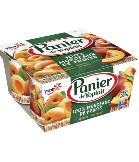 PANIER DE YOPLAIT ABRICOTS 750G