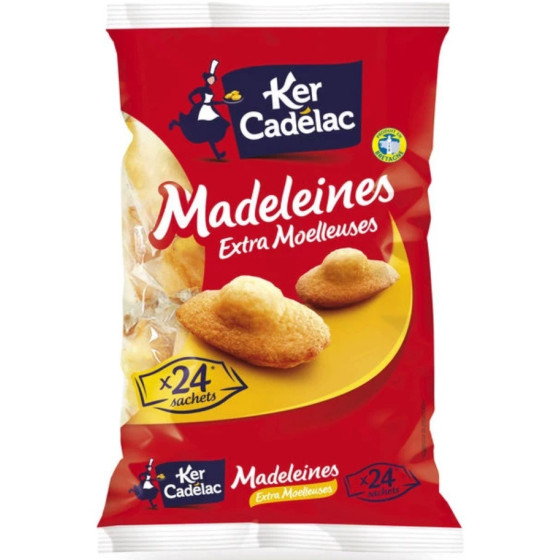 MADELEINES EXTRA MOELLEUSES 600G
