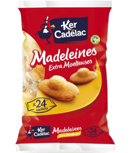 MADELEINES EXTRA MOELLEUSES 600G