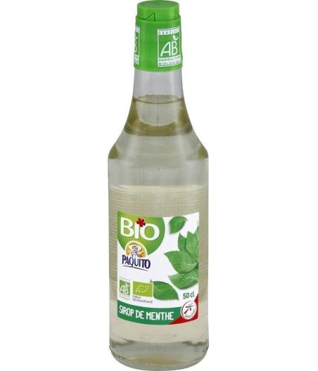 SIROP DE MENTHE BIO PAQUITO 50Cl