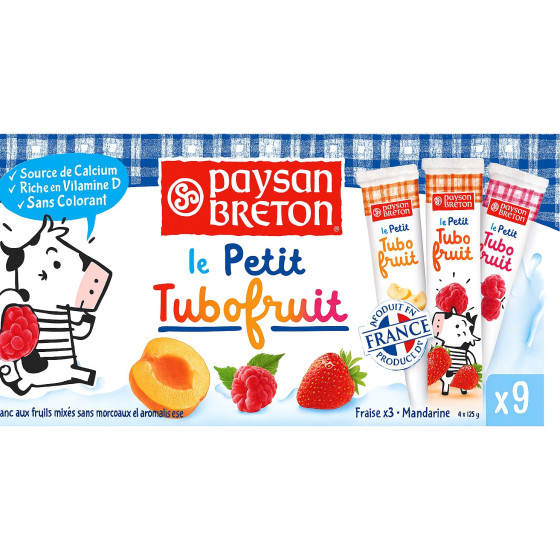 LE PETIT TUBOFRUIT PAYSAN BRETON 125G