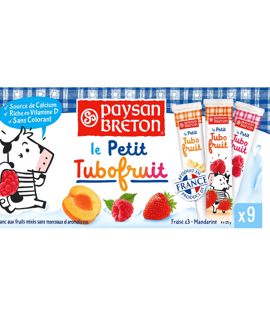 LE PETIT TUBOFRUIT PAYSAN BRETON 125G
