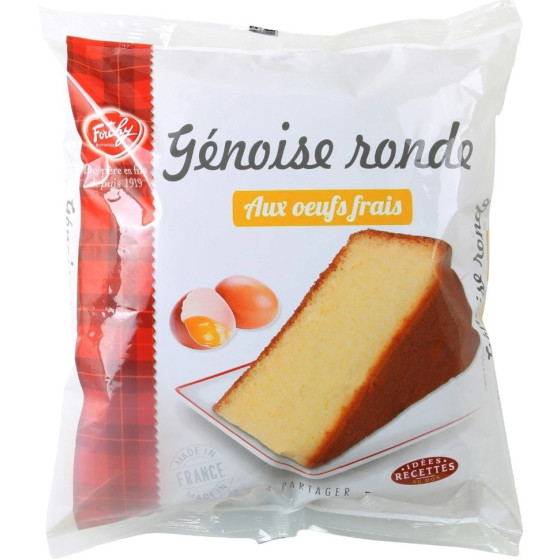 GENOISE RONDE AUX OEUFS FRAIS FORCHY 230G
