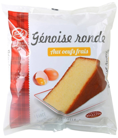 GENOISE RONDE AUX OEUFS FRAIS 230G