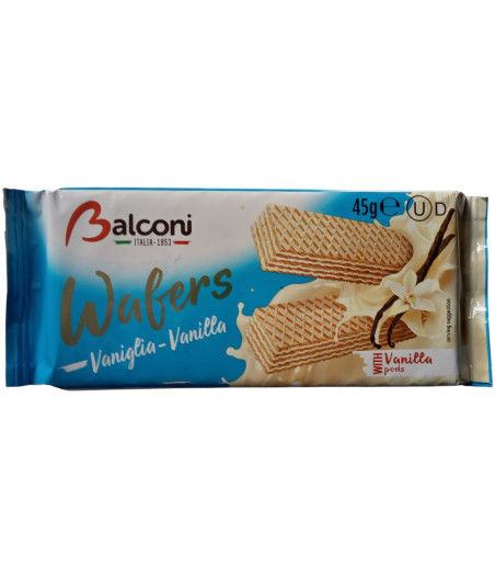 GAUFRETTES VANILLE BALCONI 45G