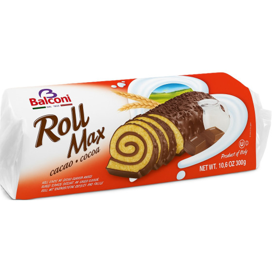 ROLL MAX CACAO BALCONI 300G