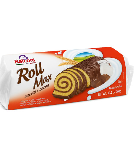 ROLL MAX CACAO BALCONI 300G