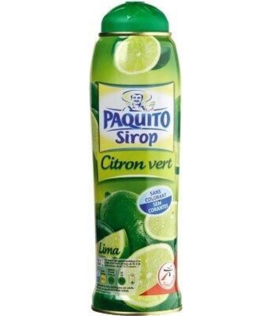 SIROP CITRON VERT PAQUITO 750ML