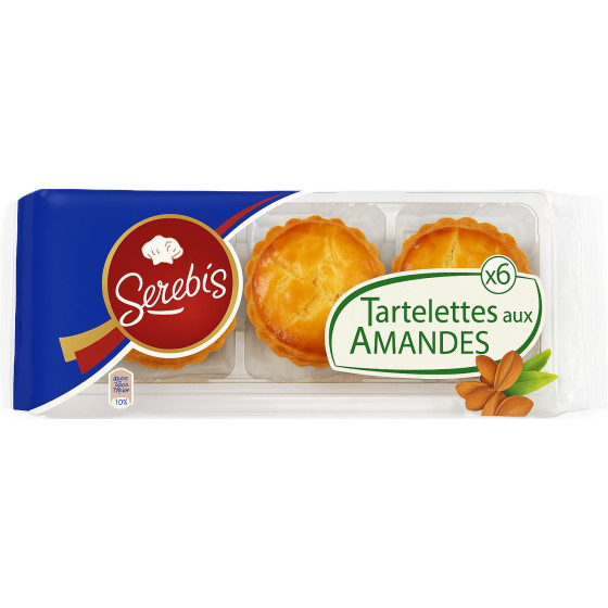 TARTELETTES AUX AMANDES SEREBIS 6X300G