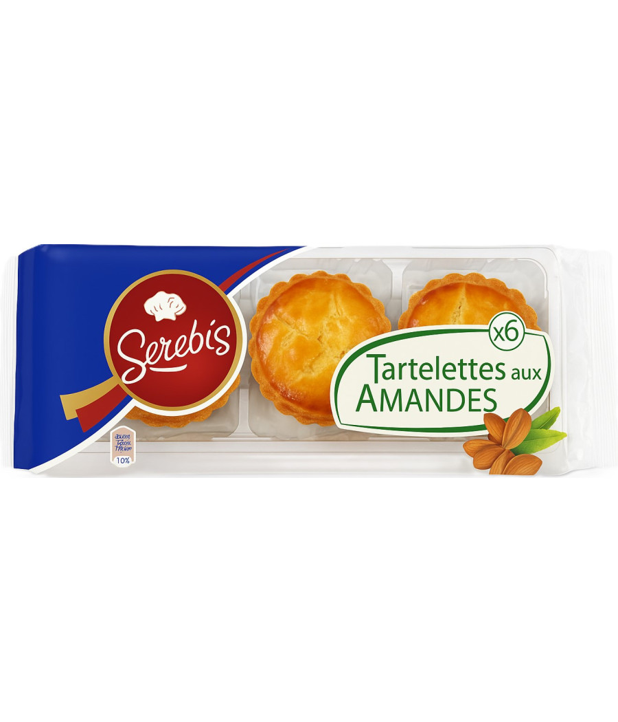 TARTELETTES AUX AMANDES SEREBIS 6X300G