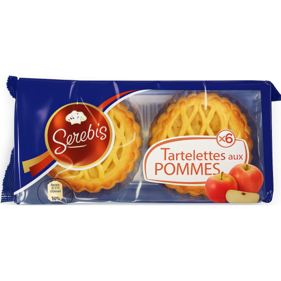 TARTELETTES AUX POMMES SEREBIS 6X300G