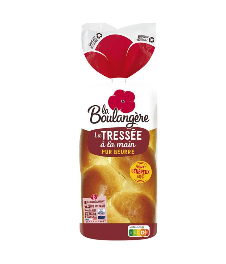 BRIOCHE TRESSEE MAIN 400 G