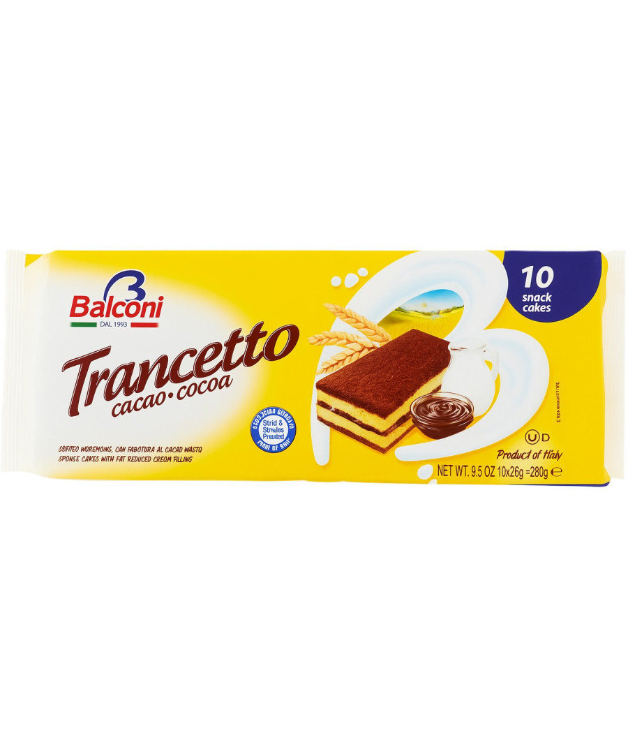 TRANCETTO CACAO BALCONI 280G