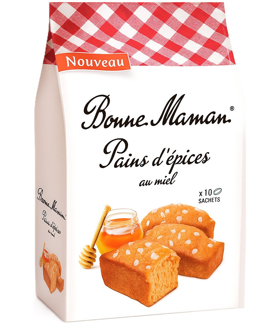 PAINS D'EPICES AU MIEL BONNE MAMAN 10X300G