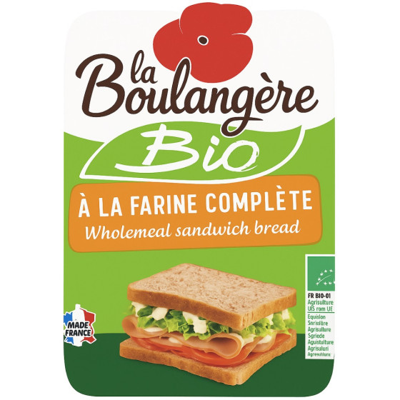PAIN DE MIE BIO LA BOULANGERE