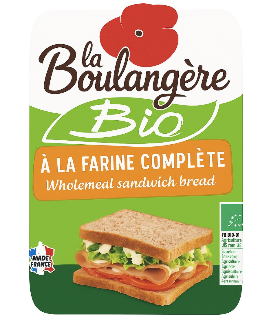 PAIN DE MIE BIO LA BOULANGERE