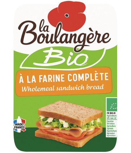 PAIN DE MIE BIO LA BOULANGERE