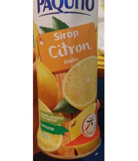 SIROP CITRON (1 L)