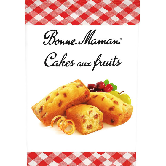 PETITS CAKES AUX FRUITS BONNE MAMAN 210G