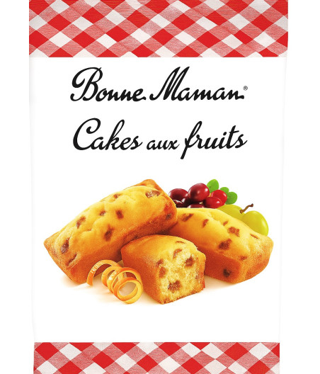 PETITS CAKES AUX FRUITS BONNE MAMAN 210G