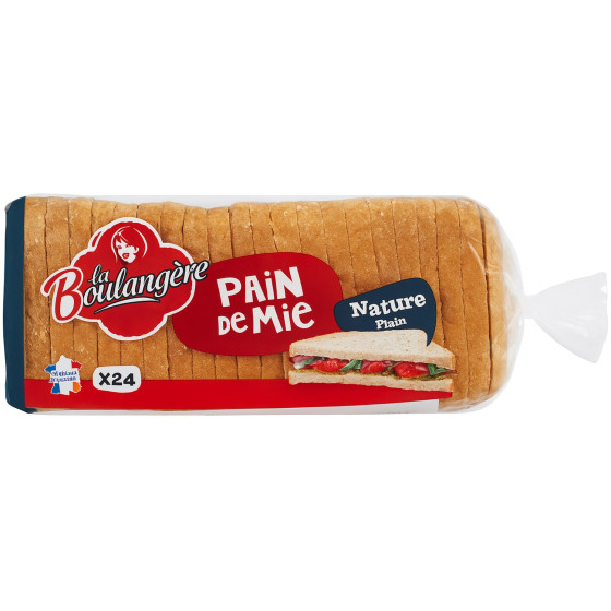 PAIN DE MIE NATURE LA BOULANGERE 500G