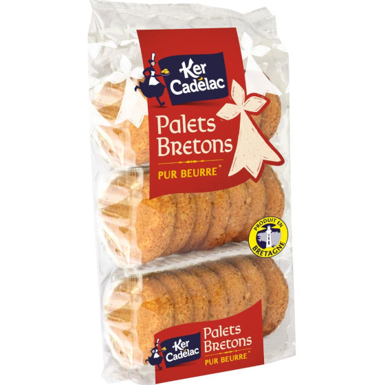 PALETS BRETONS PUR BEURRE KER CADELAC 325G