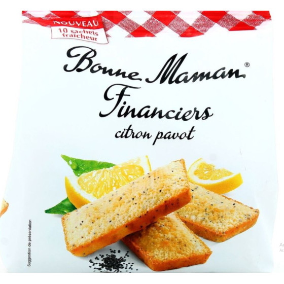 FINANCIERS CITRON PAVOT BONNE MAMAN 250G