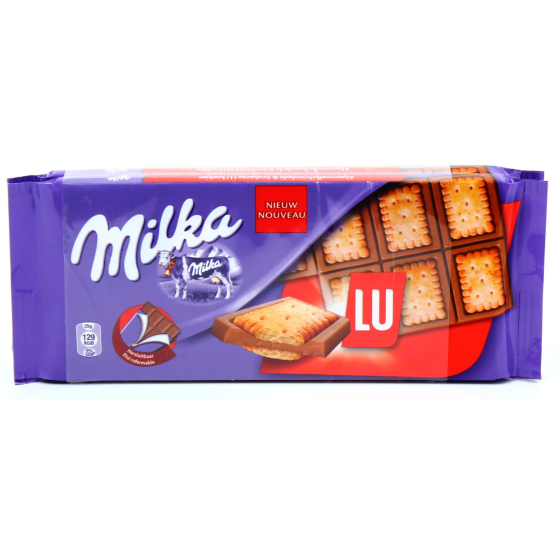 TABLETTE PETIT LU AU CHOCOLAT MILKA  2 X 87G
