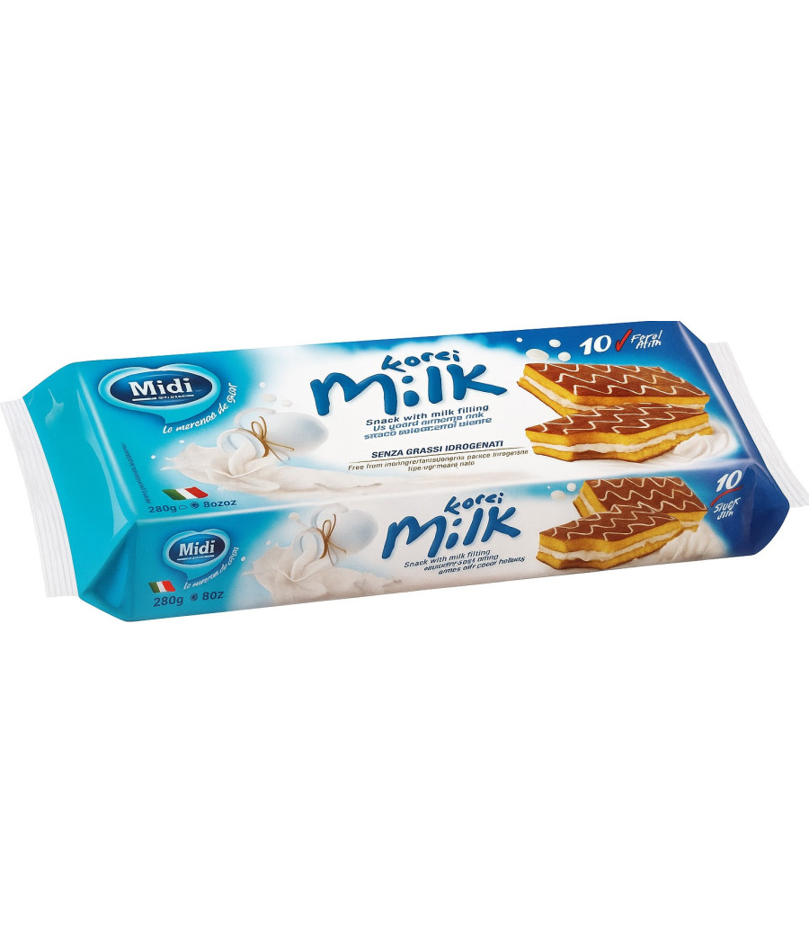 GENOISES FARCI MILK 10X280G