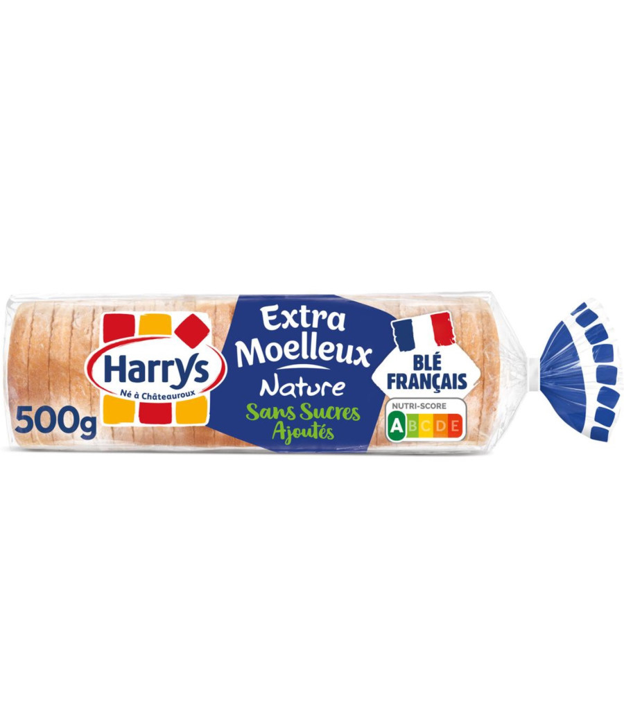 PAIN DE MIE NATURE EXTRA MOELLEUX 500G
