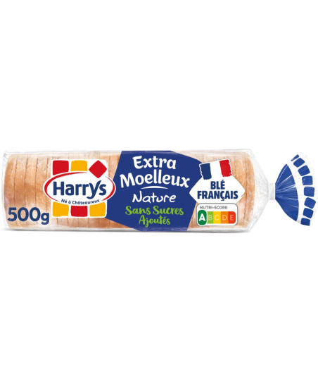 PAIN DE MIE NATURE EXTRA MOELLEUX 500G