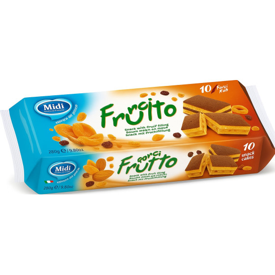 GENOISES FOURREES ABRICOT FRUTTO FARCI 10X280G