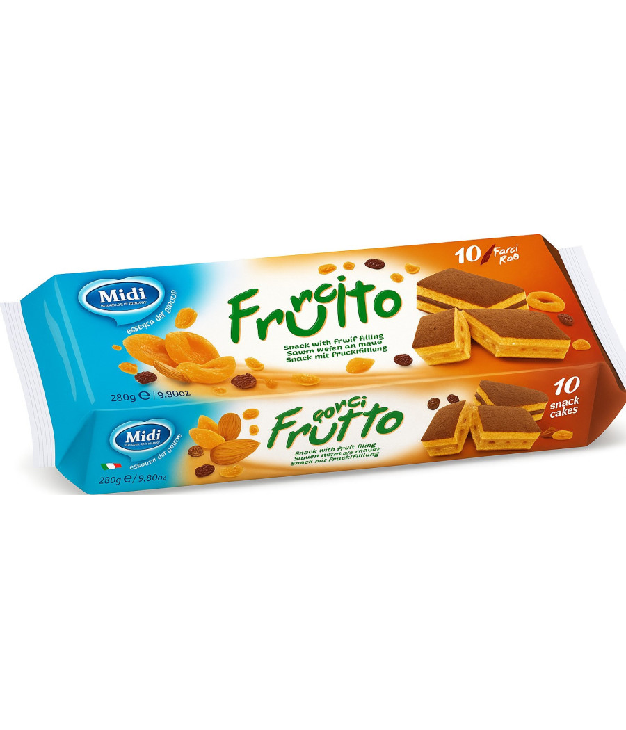 GENOISES FOURREES ABRICOT FRUTTO FARCI 10X280G