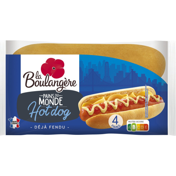 PAINS HOT DOG 250 G