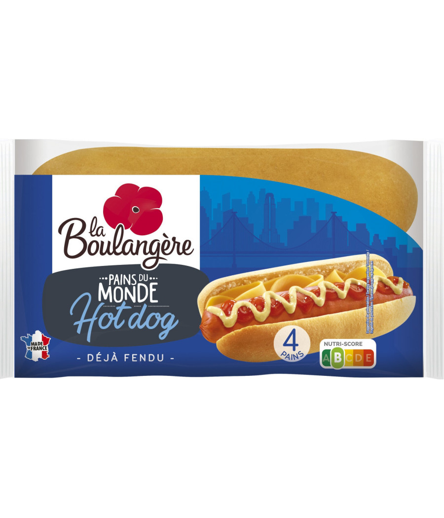 PAINS HOT DOG 250 G