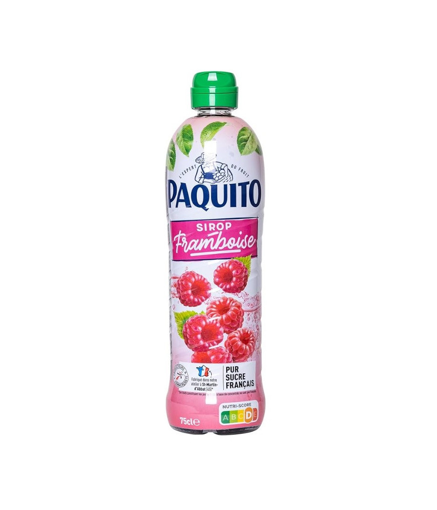 SIROP DE FRAMBOISE PAQUITO 750ML