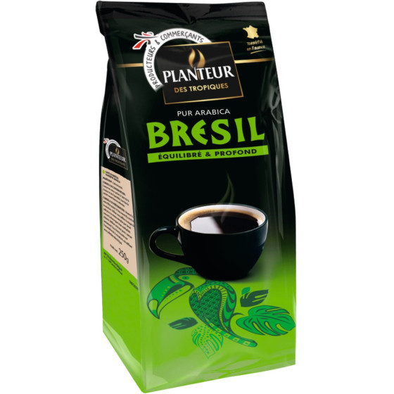 CAFE MOULU BRESIL PLANTEUR 250G