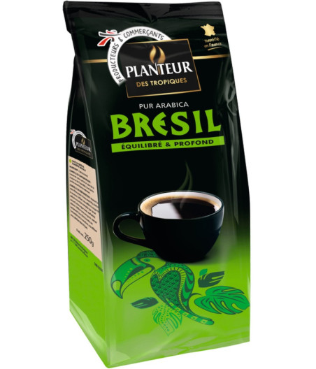 CAFE MOULU BRESIL PLANTEUR 250G