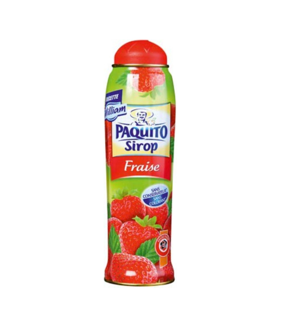 SIROP FRAISE PAQUITO 750ML