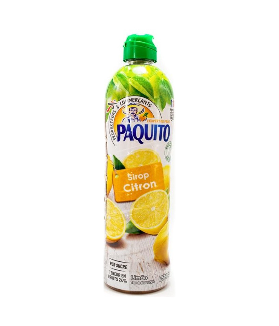 SIROP CITRON PAQUITO 75Cl