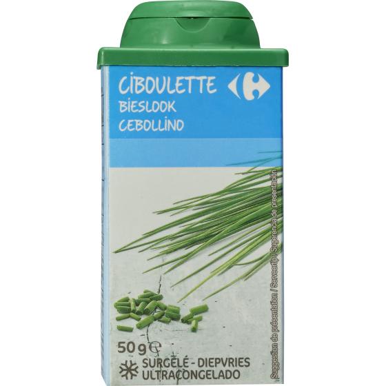 CIBOULETTE SURGELE 50G