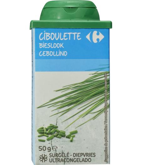 CIBOULETTE SURGELE 50G