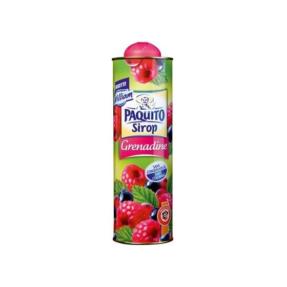 SIROP GRENADINE PAQUITO 750 L