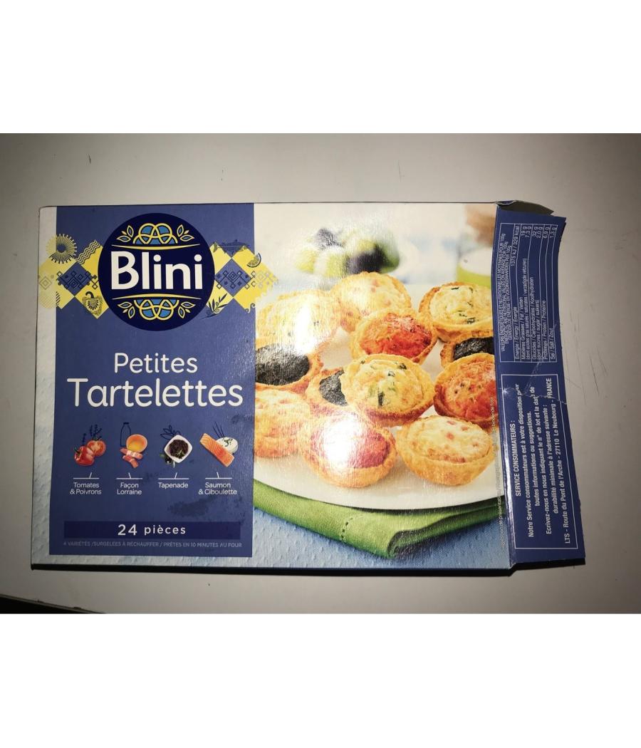 ASSORTISSEMENTS PETITES TARTELETTES BLINI X24