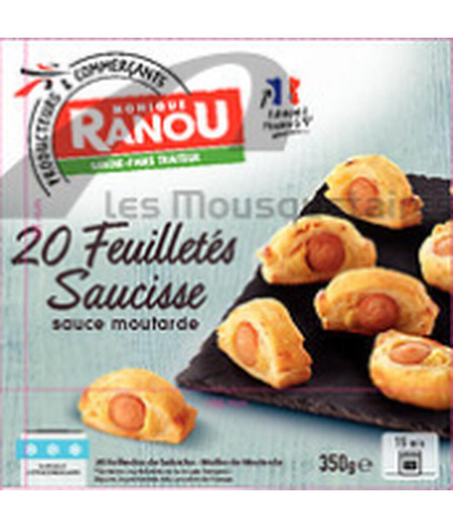FEUILLETES SAUCISSE SAUCE MOUTARDE MONIQUE RANOU 350G