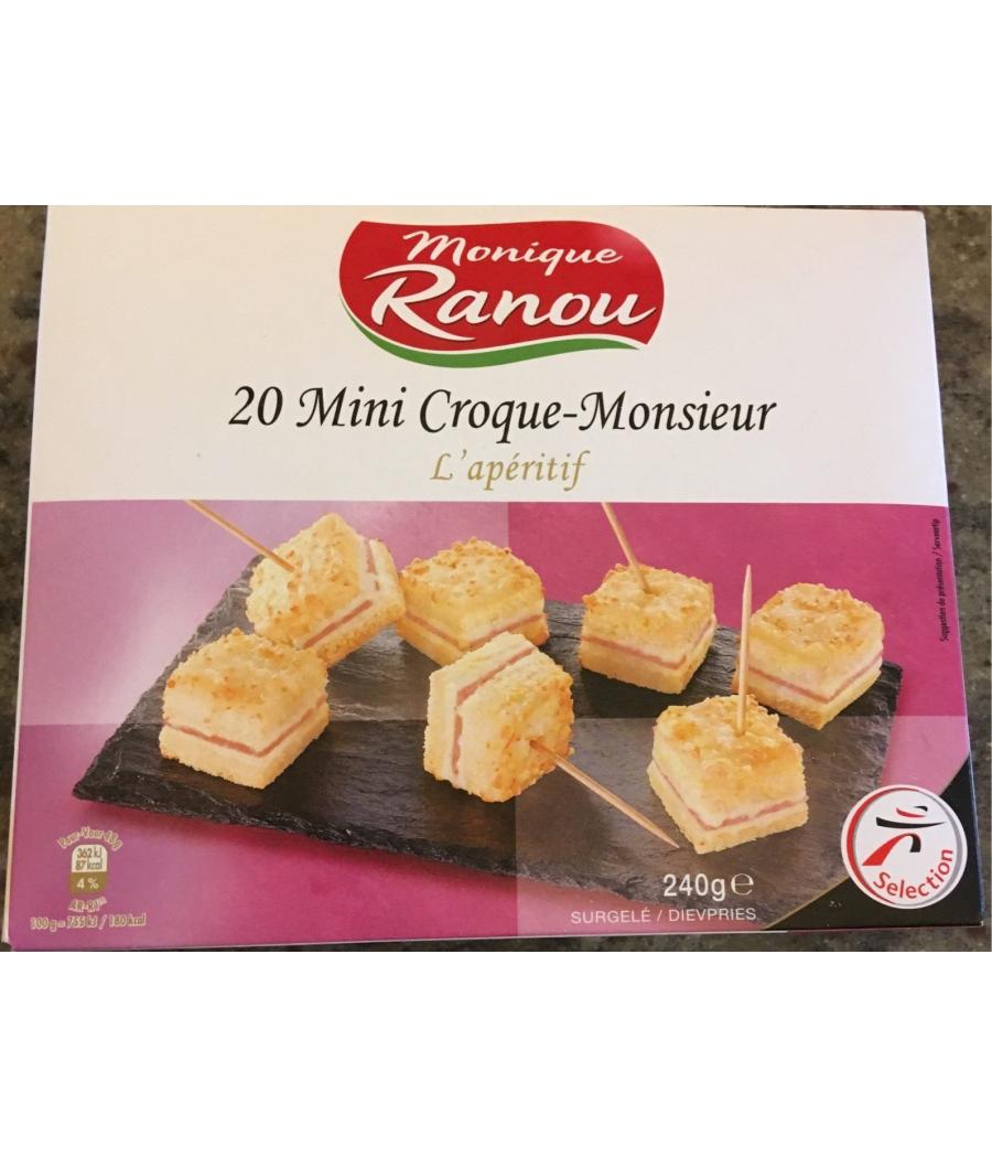 MINI CROQUE-MONSIEUR MONIQUE RANOU 240G