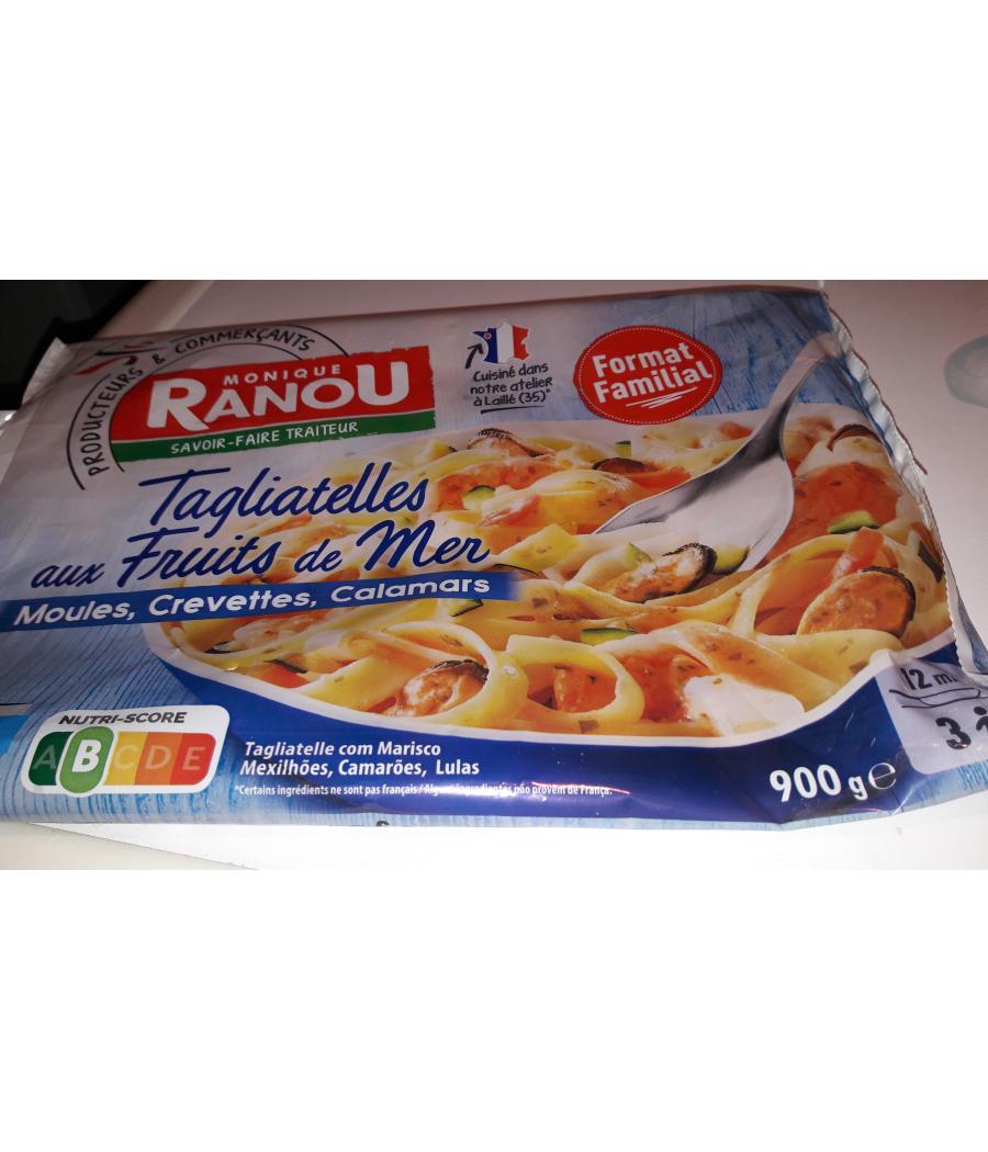 TAGLIATEL FRUITS DE MER MONIQUE RANOU 900G