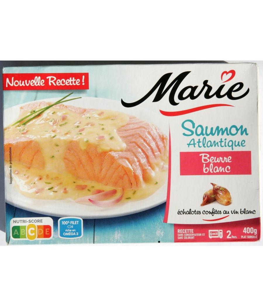 SAUMON ATLANTIQUE AU BEURRE BLANC - ECHALOTES CONFITES AU VIN BLANC MARIE 400G