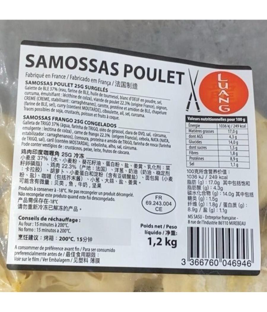 SAMOSSAS POULET LUANG 1,2 KG