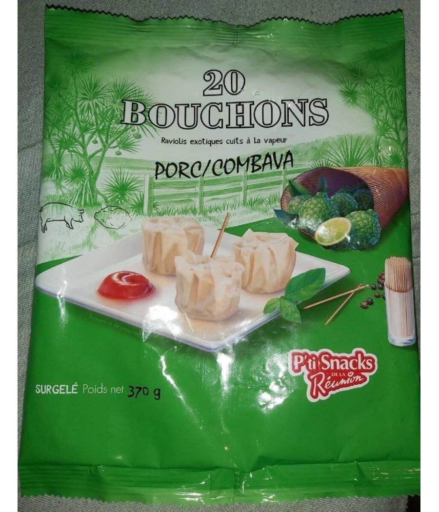 BOUCHONS PORC/COMBAVA P'TI SNACK DE LA REUNION  370G